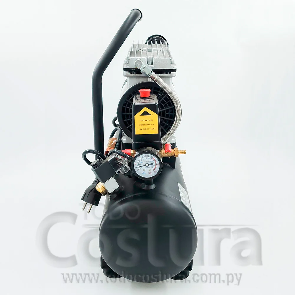 COMPRESOR SILENCIOSO (12 LITROS - 1 CABEZAL 480W) WILLLPEX GDG12